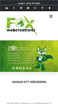 Mobile Screenshot of foxwebcreations.com
